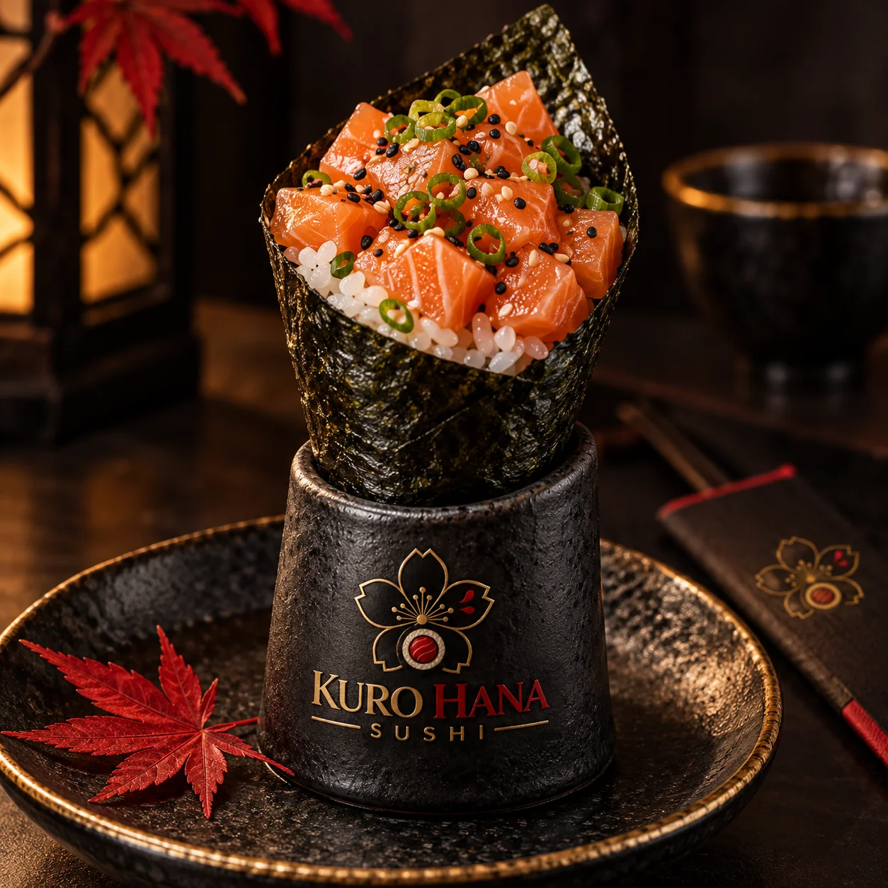 Temaki Kurayami Sake